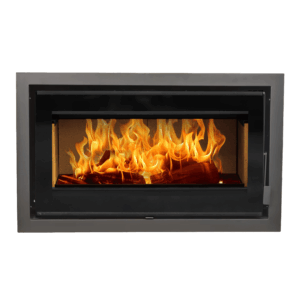 Flamm 950 Built-in Fireplace + Trimplate (13-16kW) (Standard) – product view