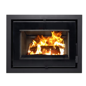 Flamm 750 Built-in Fireplace + Trimplate (11-14kW) (Standard) – product view