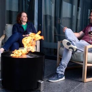 Signi Fires Bioethanol Fire Pit with 600mm Surround