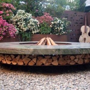 Signi Fires Crete Wood-Burning Fire Pit