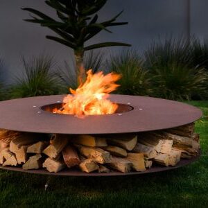 Signi Fires Discus Wood-Burning Fire Pit