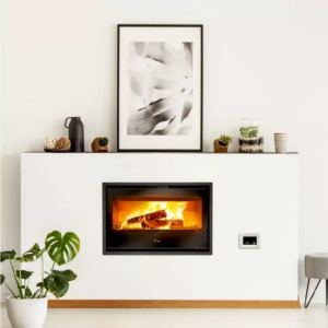Lacunza Silver 700 Insert wood fireplace lifestyle