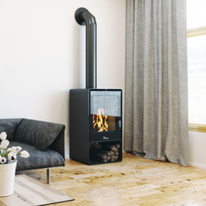 Lacunza Atlantic 613 Freestanding wood fireplace