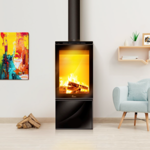 Lacunza Calais Freestanding wood fireplace